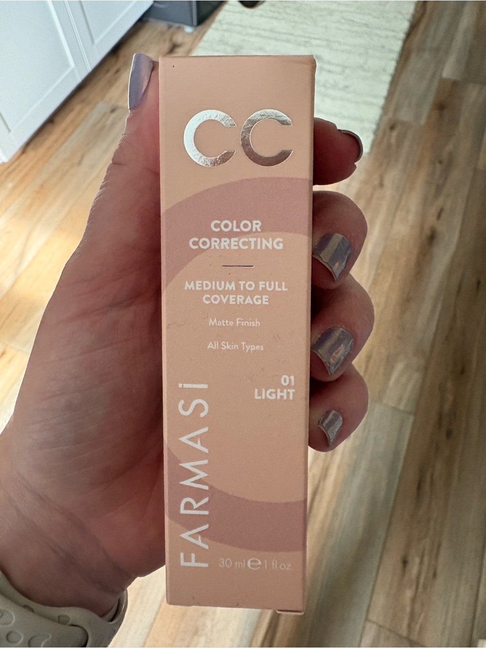 Farmasi CC Color Correcting Cream – Light Peach Tone